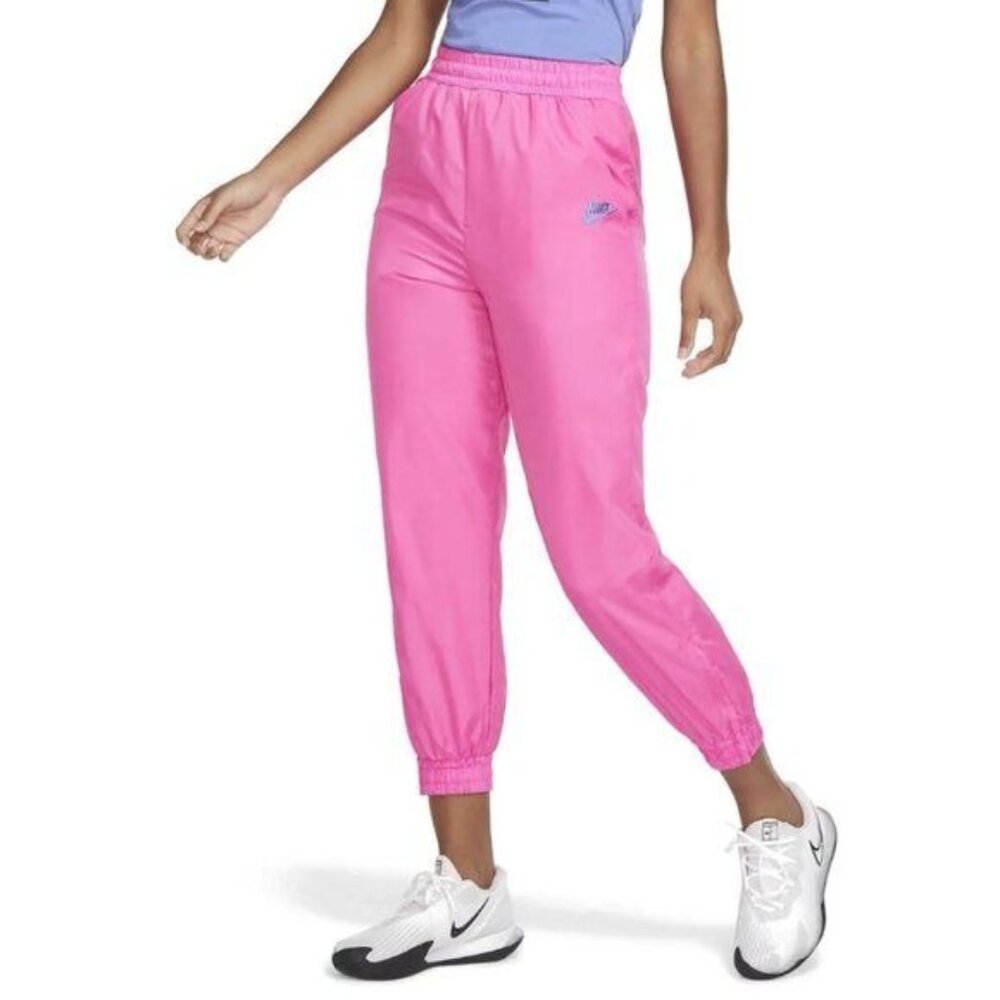 Nike Court Tennis Pants in Pink Women's Size Small CQ9195-686
